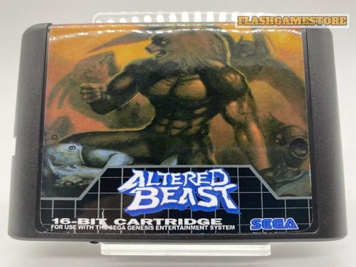 Mega Drive Jogo - Genesis - Altered Beast Paralelo