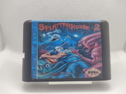 Mega Drive Jogo - Genesis - Splatterhouse 2 Paralelo