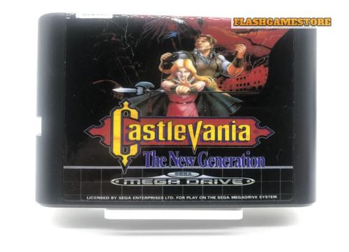 Mega Drive Jogo - Castlevania Pararelo
