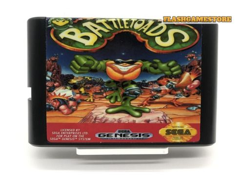 Mega Drive Jogo - Genesis - Battletoads Paralelo
