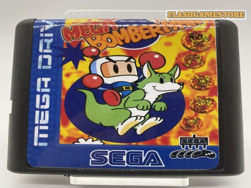 Mega Drive Jogo - Genesis - Mega Bomberman Paralelo