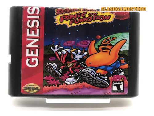 Mega Drive Jogo - Genesis - Toejam & Earl Pararelo