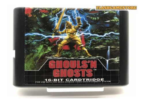 Mega Drive Jogo - Genesis - Ghouls'n Ghosts Paralelo