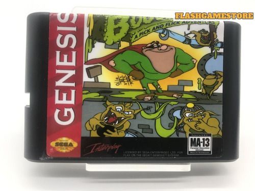 Mega Drive Jogo - Genesis - Boogerman Pararelo