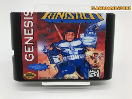Mega Drive Jogo - Genesis - The Punisher Paralelo
