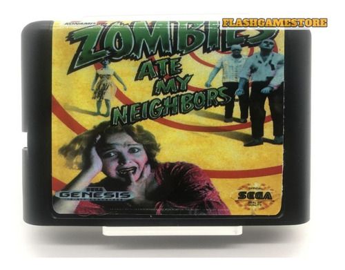 Mega Drive Jogo - Zombies Paralelo