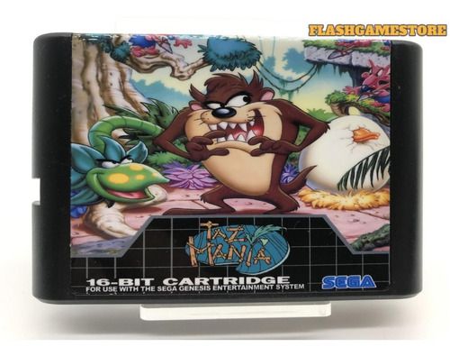 Mega Drive Jogo - Genesis - Taz Mania Pararelo