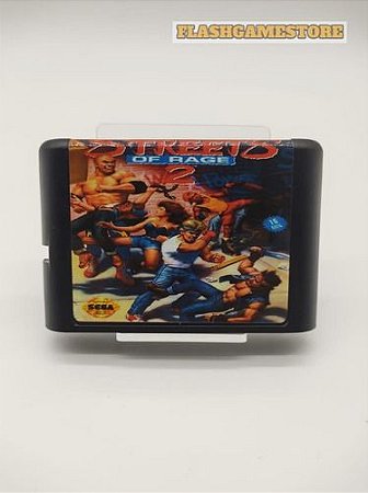 Mega Drive Jogo - Genesis - Streets Od Rage 2 Pararelo