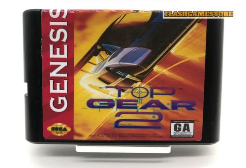 Mega Drive Jogo - Top Gear 2 Paralelo