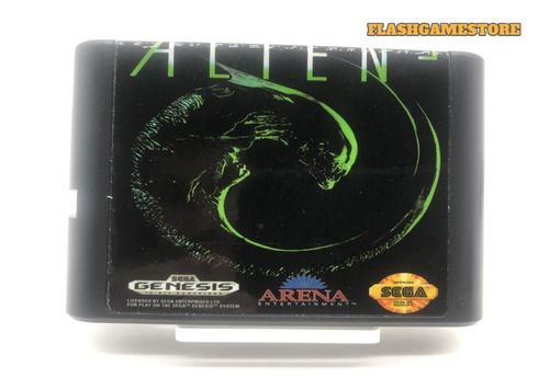Mega Drive Jogo - Genesis - Alien 3 Paralelo