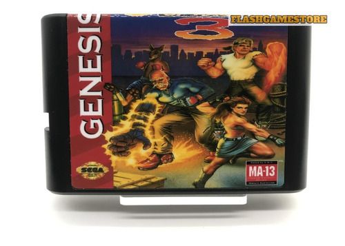 Mega Drive Jogo - Genesis - Streets Of Rage 3 Paralelo