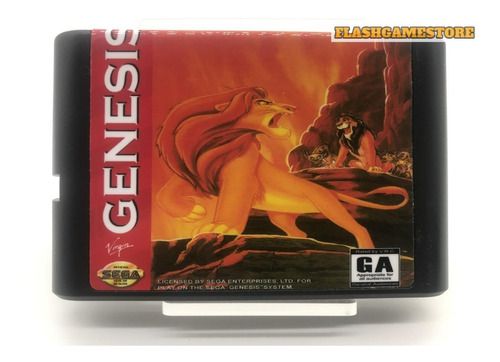 Mega Drive Jogo - Genesis - Rei Leao Pararelo