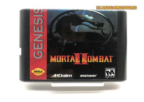 Mega Drive Jogo - Genesis - Mortal Kombat 2 Pararelo