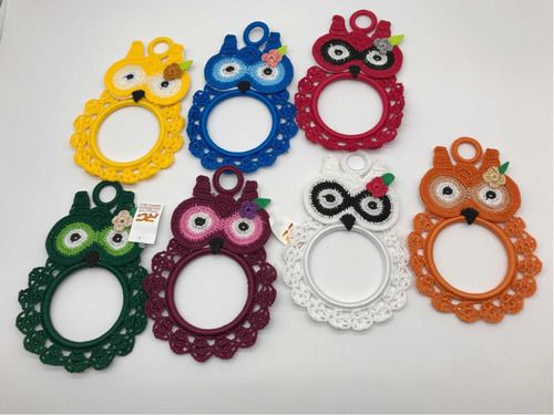 Porta Pano De Prato Crochê Coruja 1 Unidade