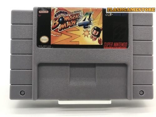 Bomberman 4 - Super Nintendo *paralelo
