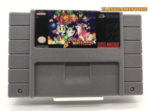Bomberman 3 - Super Nintendo *paralelo
