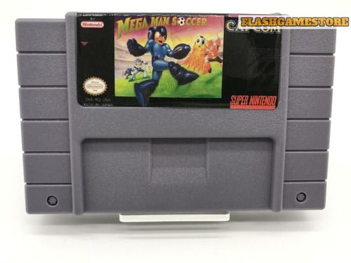 Mega Man Soccer - Super Nintendo *paralelo