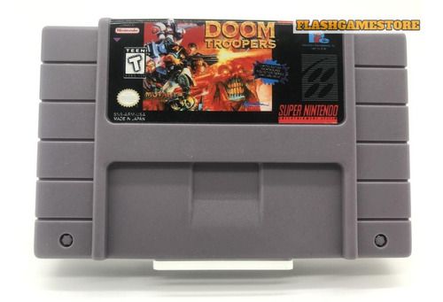 Doom Troopers - Super Nintendo *paralelo