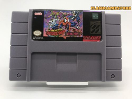 The Amazing Spider Man - Super Nintendo *paralelo