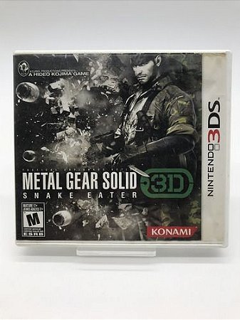 Metal Gear Solid Snake Eater Nintendo 3ds