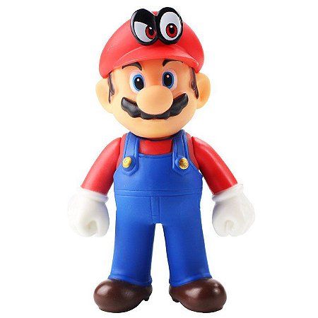 Boneco Mario Bros Odyssey Nintendo 13 Cm