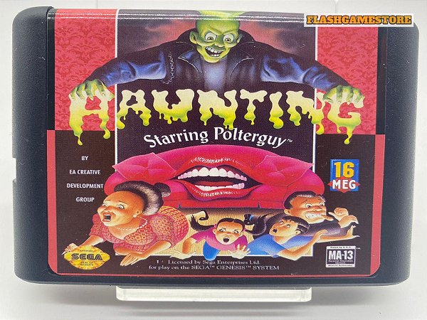 Mega Drive Jogo - Genesis - Haunting Paralelo
