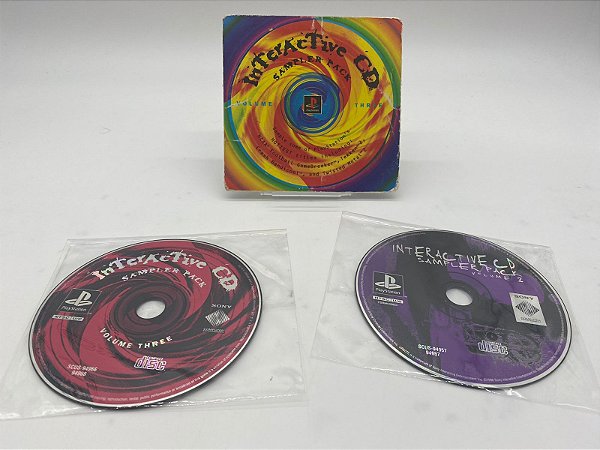 Interactive Cd Sampler Pack Vol 2 e Three Ps1 Original