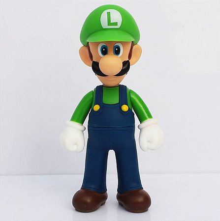 Boneco Luigi Nintendo 12 Cm