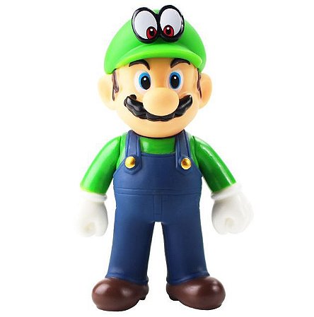 Boneco Mario Bros Odyssey Verde Nintendo 12 Cm