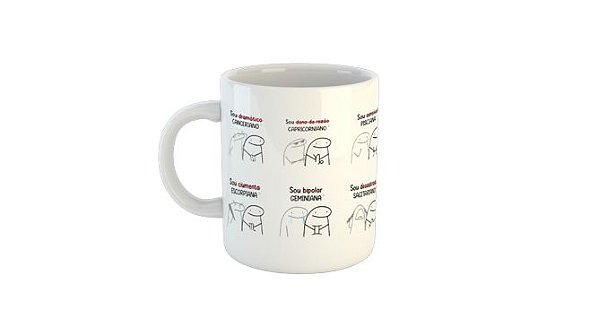 Caneca Flork Meme Signos C26