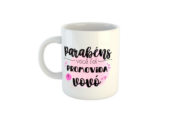 Caneca parabéns vovó C32