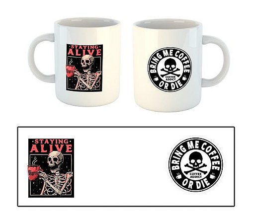 Caneca Bring Me Coffee C100