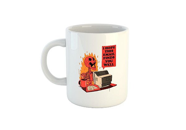 Caneca Cavera Estou velho demais  C101