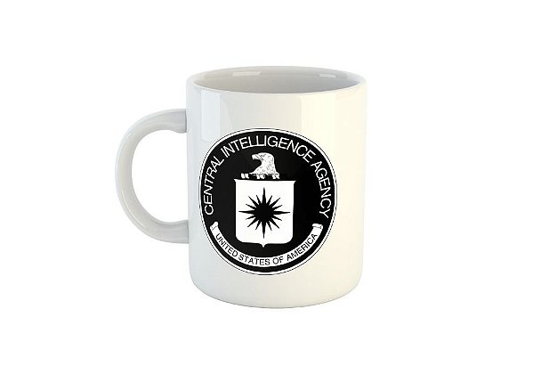 Caneca  CIA Agencia Central de Inteligencia USA C170