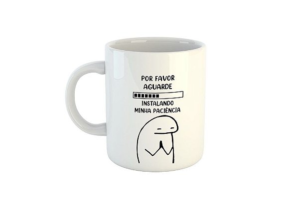 Caneca Flork Meme Paciencia C217