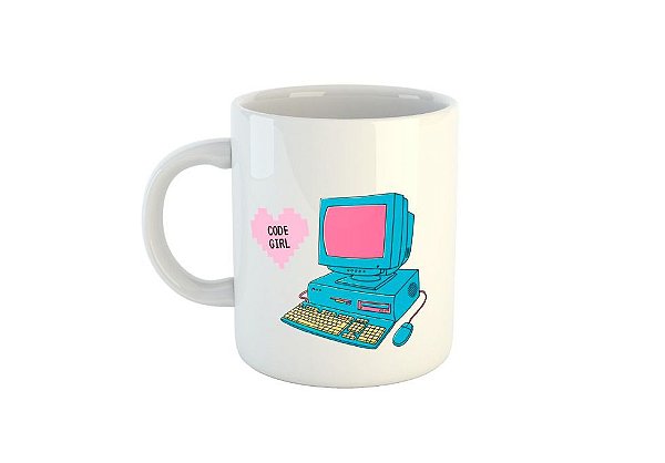 Caneca Code Girl C402