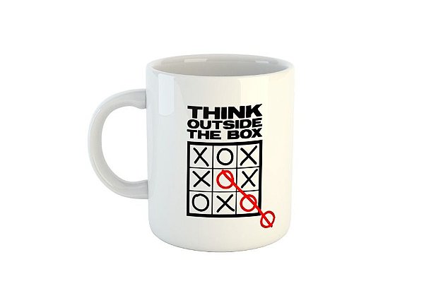 Caneca  Pensamento fora da caixa C405