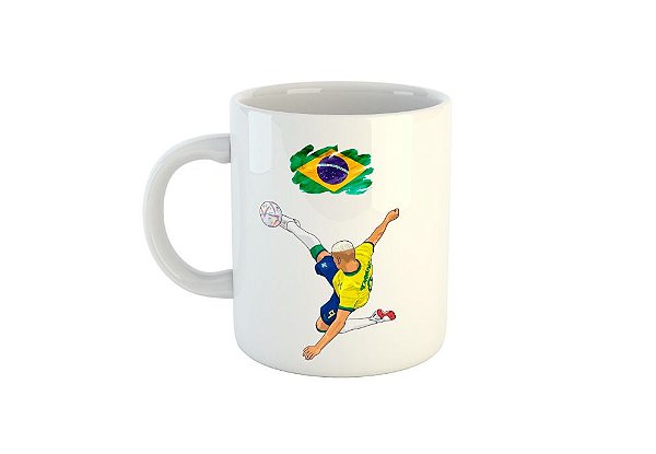 Caneca Brasil Futebol C444
