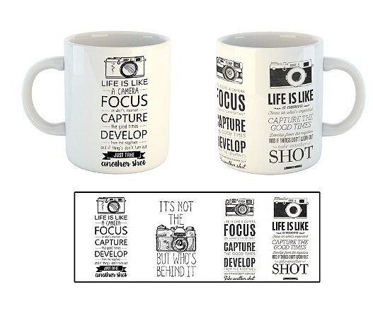 Caneca Fotografo - Camera C488