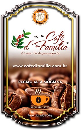 10 Kg Café Torrado E Moído Caipira 100% Arabica Região da Alta Mogiana