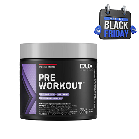 PRE WORKOUT (PRÉ TREINO) DUX - 300G