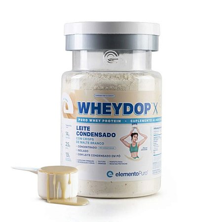 WHEYDOP X LEITE CONDENSADO ELEMENTO PURO - 900G