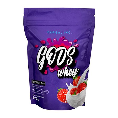 GODS WHEY 100% CONCENTRADO 825g CANIBAL INC.