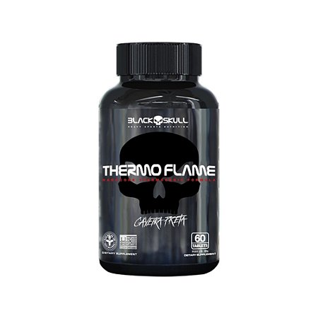 THERMO FLAME BLACK SKULL - 60 TABLETS