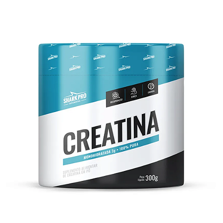 CREATINA MONOHIDRATADA SHARK PRO - 300g