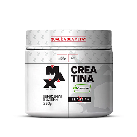 CREATINA CREAPURE RAFAEL BRANDÃO MAX TITANIUM - 250G
