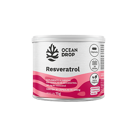 RESVERATROL OCEAN DROP - 30 CAPS