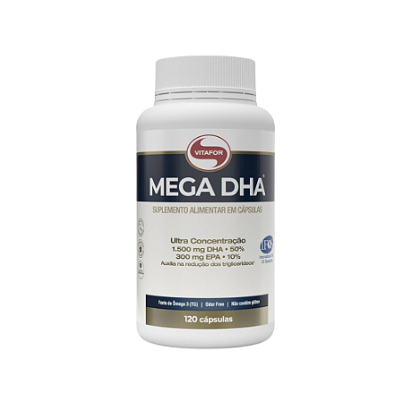 OMEGA MEGA DHA VITAFOR - 120 CAPS
