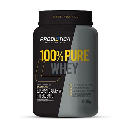 100% PURE WHEY PROBIOTICA - 900G