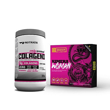 KIT WOMAN - KIMERA WOAMN + COLAGENO NUTRATA 300G